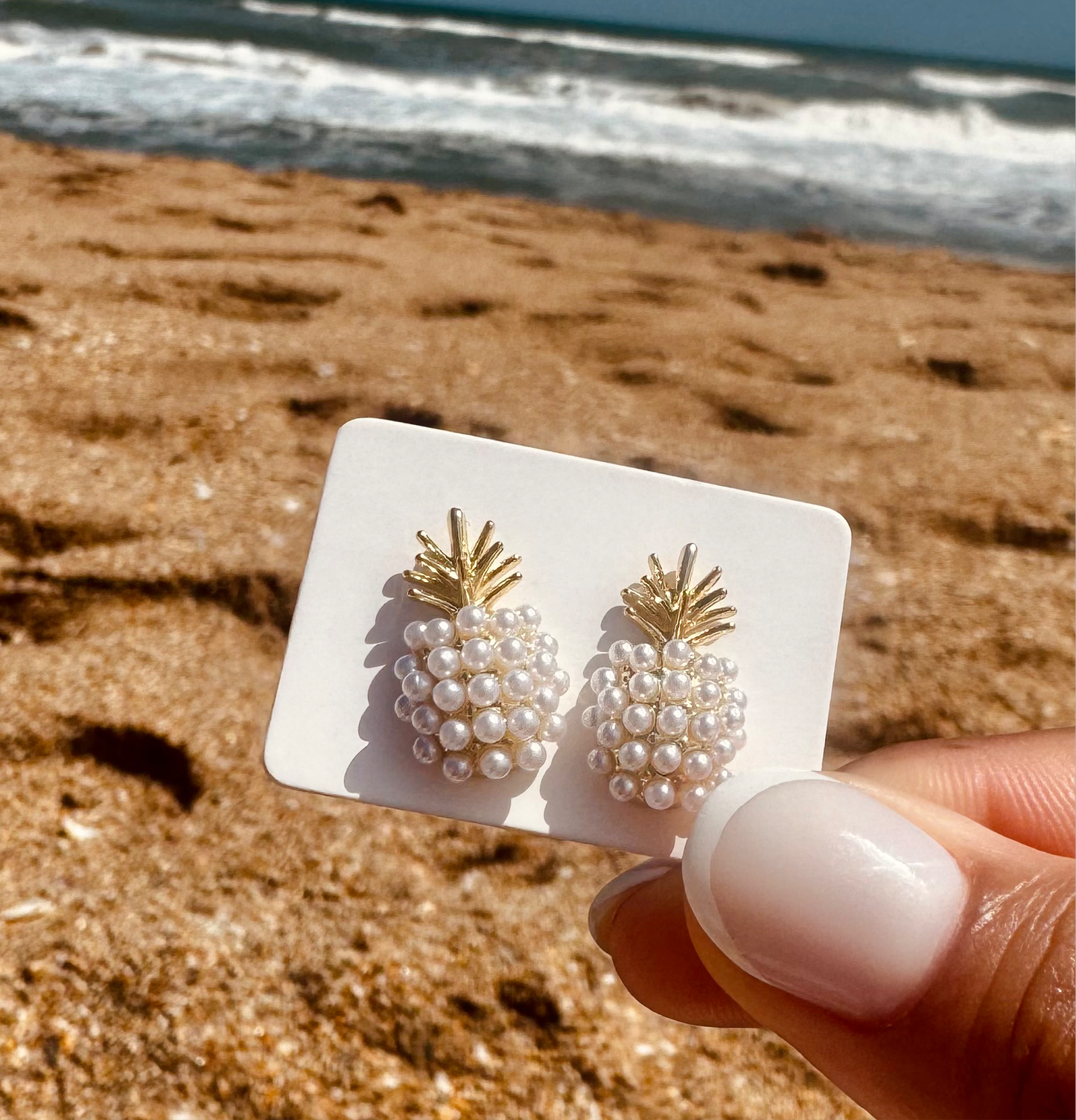 Pine Coco Studs