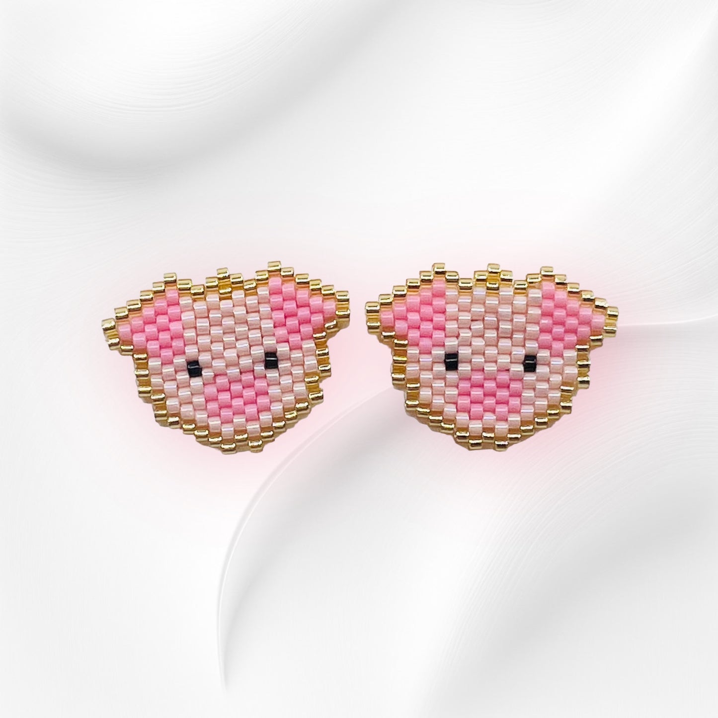 Cute piggy Studs