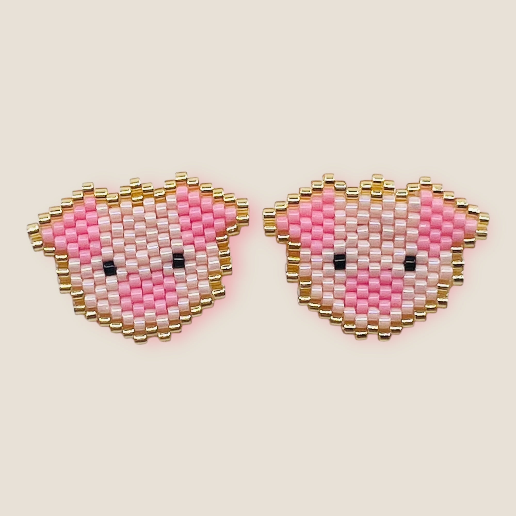 Cute piggy Studs